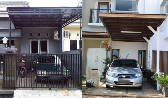 25 Desain Garasi Rumah Kecil dan Menarik